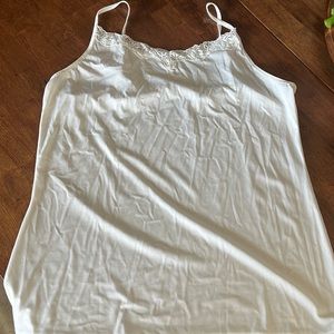 Vanity Fair slip tank size 2X